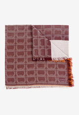 Ferragamo Gancini Fringed Scarf