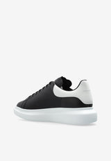 Alexander McQueen Oversized Leather Low-Top Sneakers
