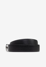 Ferragamo Double Gancini Reversible Leather Belt