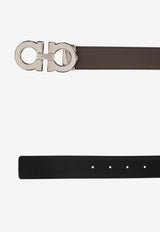 Ferragamo Reversible Gancini Leather Belt