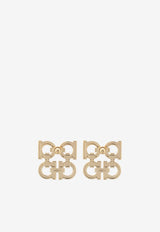 Ferragamo Four Gancini Stud Earrings