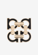 Ferragamo Four Gancini Stud Earrings