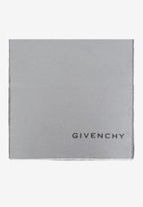 Givenchy Logo Lettering Silk Scarf