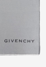 Givenchy Logo Lettering Silk Scarf
