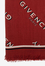 Givenchy Monogram Silk-Blend Scarf
