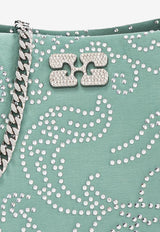 GANNI Handbag `Bou Mini` Green A6828 5894-798