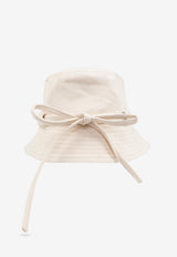 Jacquemus Le Bob Bucket Hat Cream ACU00001 AE00014-110