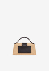 Jacquemus Small Bambino Raffia Crossbody Bag