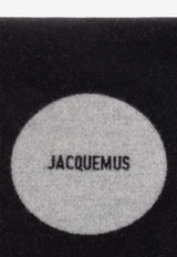 Jacquemus Logo Wool Scarf