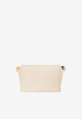 Jacquemus Rond Carré Leather Clutch