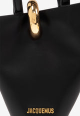 Jacquemus Small Bambola Leather Bucket Bag