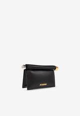 Jacquemus Small Rond Carré Leather Clutch