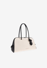 Jacquemus Le Turismo Linen Top Handle Bag