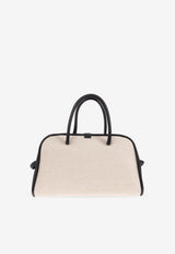 Jacquemus Small Le Turismo Linen Top Handle Bag