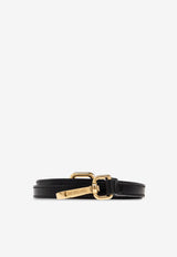 Jacquemus Large Bambino Leather Crossbody Bag