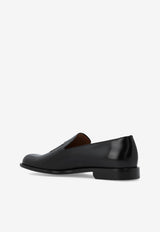 Givenchy Tux Brushed Leather Loafers