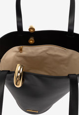 Jacquemus Medium Bambola Leather Tote Bag