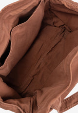 Chloé Large Plage Logo Tote Bag Brown CH25AS545 P10-6L7