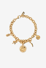 Chloé Vintage Brass Charms Bracelet Gold CHC25SFB47 CB7-9DC
