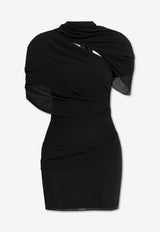 Jacquemus La Castagna Mini Dress Black DRW00130 CW00383-990