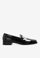Givenchy Elegant Leather Loafers Black BE202 AE2DS-001