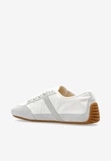 Givenchy Nylon and Suede Slim Sneakers White BH00A ZH1WL-100