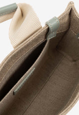 Chloé Mini Woody Linen Tote Bag Beige CHC24UP237 L17-38T