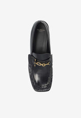 Balmain Sync Glazed Loafers Black FM1UO376 LSPZ-0PA