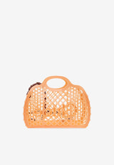 Chloé Cage Logo Top Handle Bag Orange CH25AS517 P55-26Y