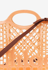Chloé Cage Logo Top Handle Bag Orange CH25AS517 P55-26Y