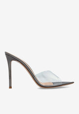 Gianvito Rossi Elle 105 Plexi Mules Silver G11900 15RIC-GMETRLD