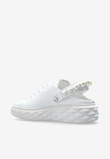Jimmy Choo Diamond Maxi Slingback Sneakers White DIAMOND MAXI PEARL NQK-V WHITE WHITE