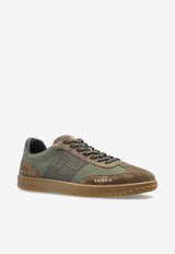 Balmain Swan Suede Sneakers Green FM1VI360 TKCL-8DK
