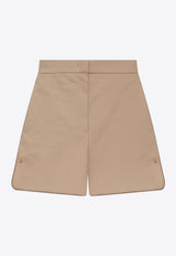 Max Mara Orbita High-Rise Mini Shorts Beige ORBITA 2521146011-012
