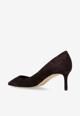 Jimmy Choo Romy 60 Suede Pumps Brown ROMY 60 KDU-COFFEE