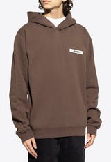 Jacquemus Sweatshirt with logo Brown HOM00247 AJ00126-880