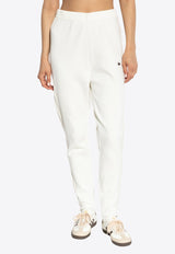 Adidas Originals Knitted Track Pants Cream JW7313 0-OWHITE