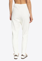 Adidas Originals Knitted Track Pants Cream JW7313 0-OWHITE