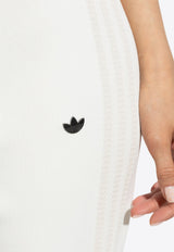 Adidas Originals Knitted Track Pants Cream JW7313 0-OWHITE