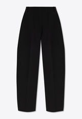Jacquemus Ovalo Curved-Leg Pants Black PAW00079 AW00531-990