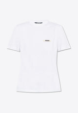Jacquemus Gros Grain T-shirt White TSW00550 AJ00029-100