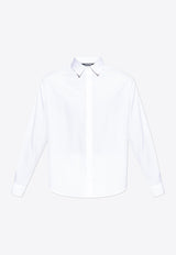 Jacquemus Henri Embroidered Shirt White SHM00567 AW00691-1LC