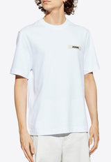 Jacquemus Gros Grain Crewneck T-shirt White TSM00133 AJ00226-100