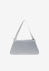 Adidas Originals Embossed Logo Shoulder Bag Silver JX9194 0-SILVMT