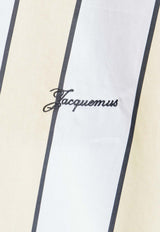 Jacquemus Striped shirt Cream SHM00001 DW00484-2BM