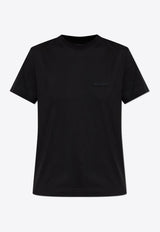 Jacquemus Gros Grain Crewneck T-shirt White TSW00550 AJ00029-990