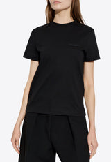 Jacquemus Gros Grain Crewneck T-shirt White TSW00550 AJ00029-990