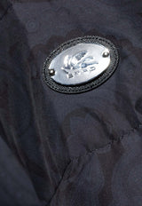 Etro Long Paisley Down Jacket Navy MRBB0007 99SASN7-X0883