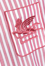 Etro Striped Pegaso Shirt Red MRIC0059 AR359-S8461