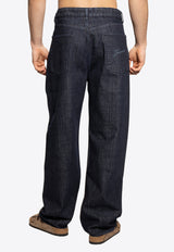 Jacquemus Mirada Straight-Leg Jeans Navy PAM00053 AD00036-390